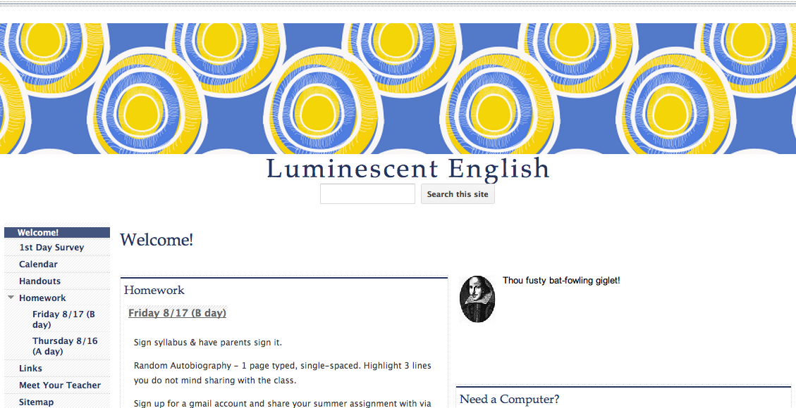 class website