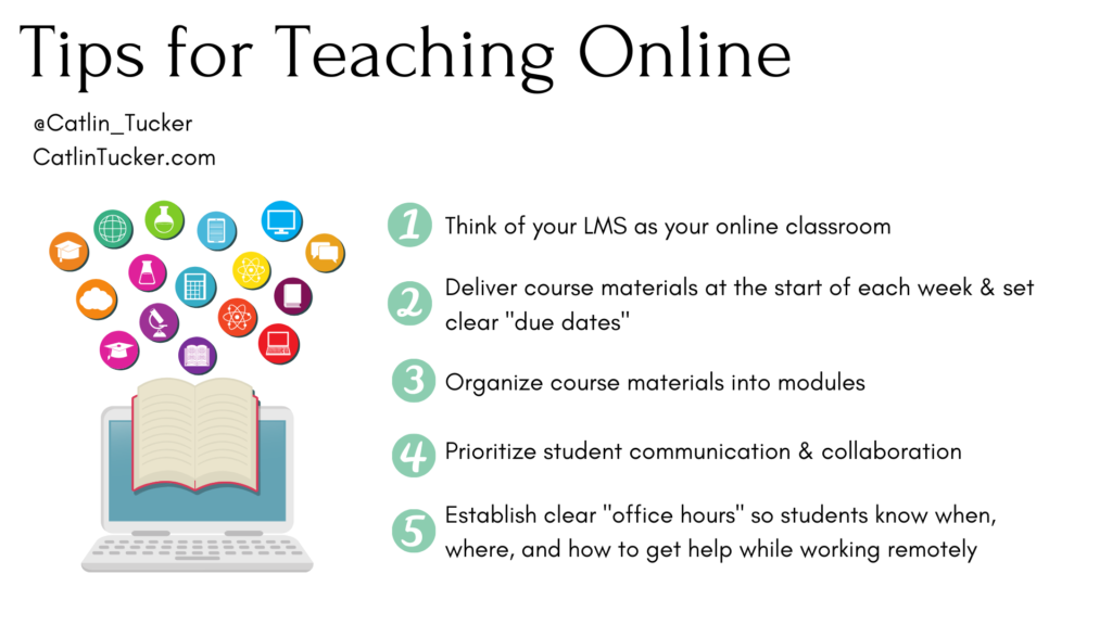 5 Tips for Teaching Online